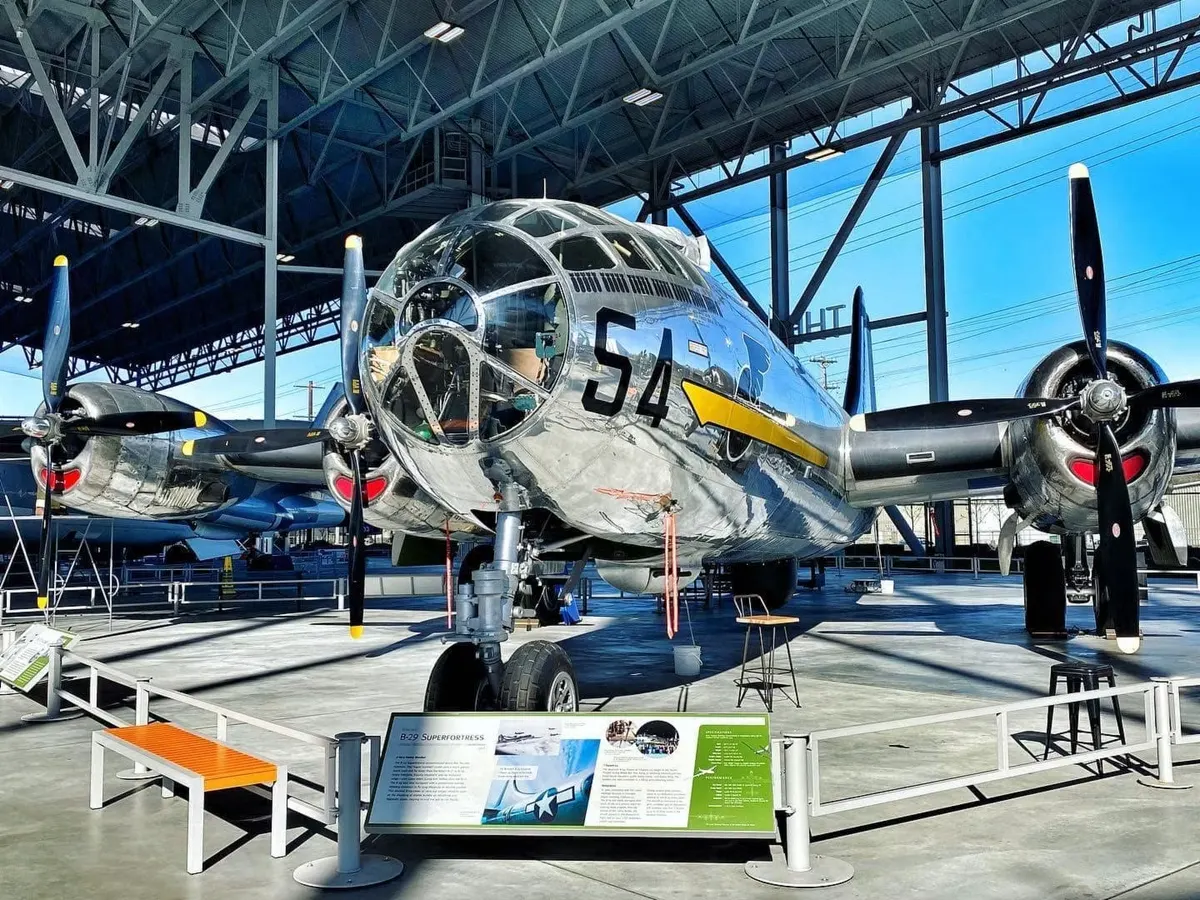 Aircraft on display at The Museum of Flight