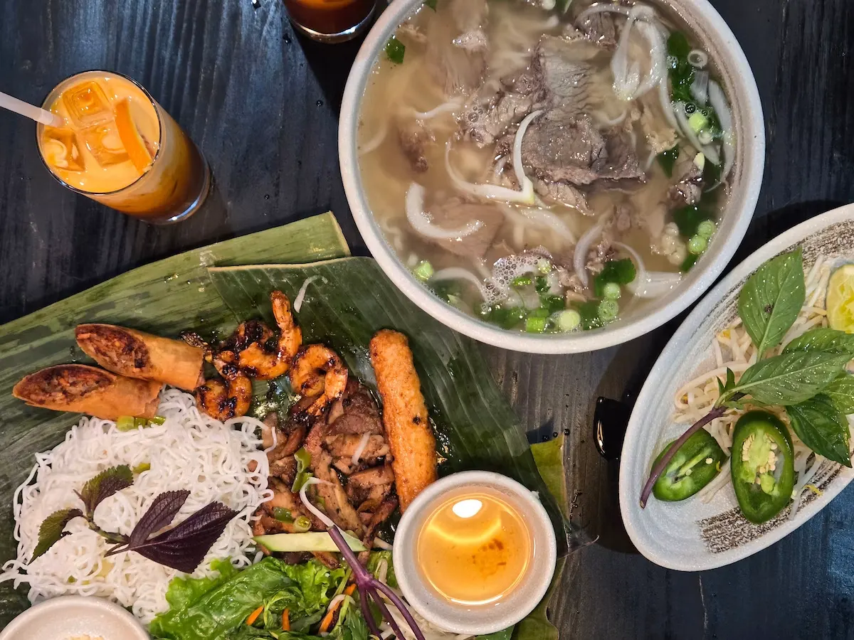 A giant bowl of pho at Dong Thap Noodles